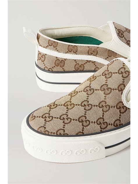 women's gg gucci tennis 1977 sneaker|gucci tennis 1977 slip on.